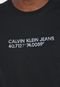 Camiseta Calvin Klein Jeans Numbers Preta - Marca Calvin Klein Jeans