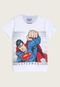 Camiseta Infantil Kamylus Superman Branca - Marca Kamylus