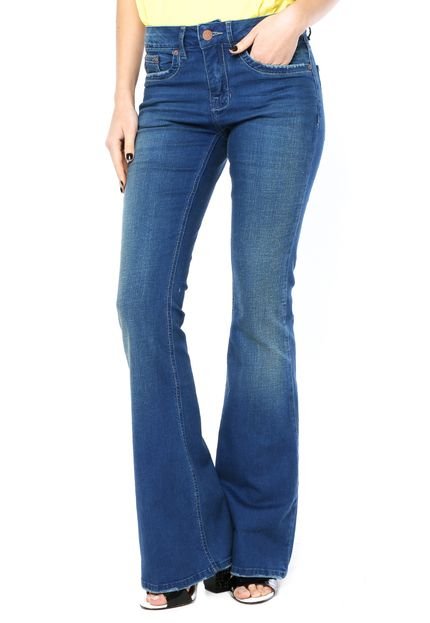 Calça Jeans Calvin Klein Jeans Flare Hytt Azul - Marca Calvin Klein Jeans