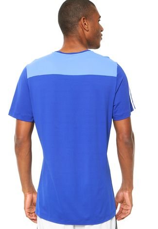 Camiseta adidas Performance 3S Azul