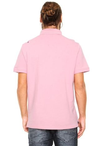 Camisa Polo Sergio K Regular Fit Rosa