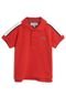 Camisa Polo Lacoste Kids Menino Liso Vermelha - Marca Lacoste Kids