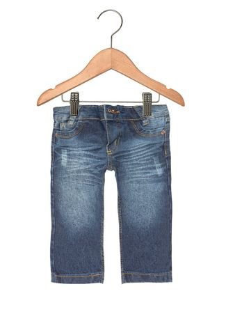 Calça Jeans Akiyoshi Infantil Azul
