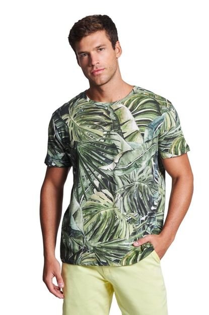 Camiseta Estampada Green Forest Reserva Multicolorido - Marca Reserva