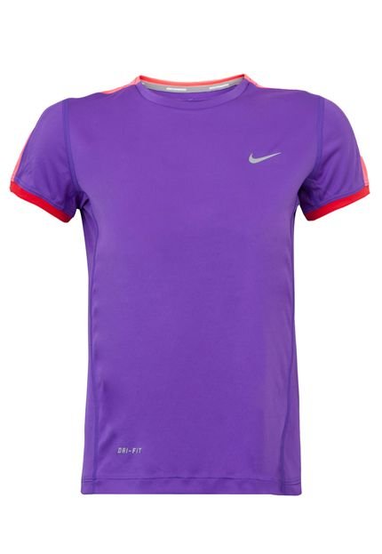 Camiseta Nike Miler YTH Roxo - Marca Nike