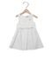 Vestido Curto Milon Fashion Infantil Branco - Marca Milon