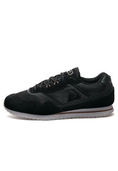 Tenis Lifestyle Negro Blanco le coq sportif Louise metallic