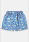 Short em Microfibra Menino Up Baby Azul - Marca Up Baby