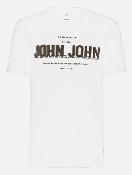 Camiseta John John Masculina Regular All Winter Branca - Marca John John