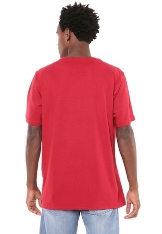 Camiseta Quiksilver Heat Stroke Vermelha