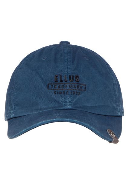 Boné Ellus Bordado Trademark Azul-Marinho - Marca Ellus