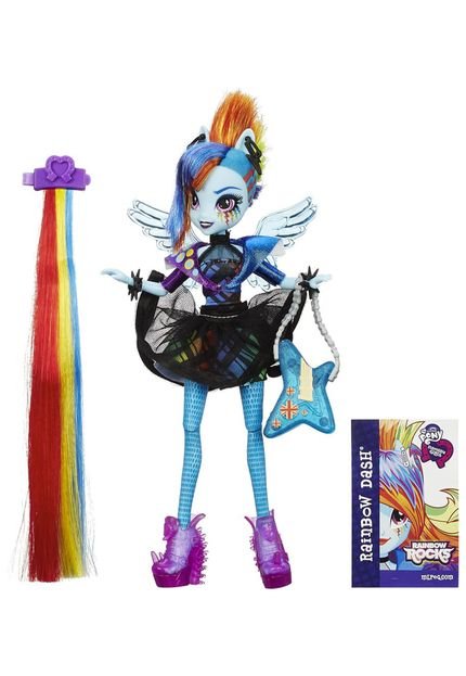Boneca My Little Pony Eg Cabelos Estilosos Twilight Sparkle Hasbro - Marca Hasbro