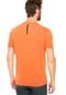 Camiseta Manga Curta Calvin Klein Jeans Estampada Laranja - Marca Calvin Klein Jeans