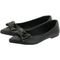 Sapatilha Feminina Donatella Shoes Bico Fino Confort Laço Casual Preto - Marca Monte Shoes