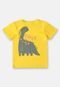Conjunto Infantil Cutie Dino para Menino Up Baby Amarelo - Marca Up Baby