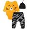 Conjunto Bebê Masculino Amarelo Tigre - Marca Lumagy