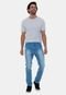 Calça Jeans Masculina Slim Azul Clara Premium Versatti Chelsea - Marca Versatti