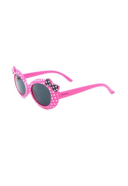 Óculos Solar Prorider Infantil Pink com lacinho preto e bolinhas brancas - ZXD023RA - Marca Prorider