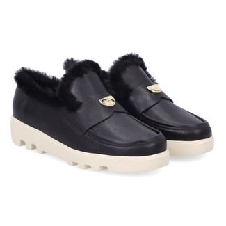 Loafer Couro Luz da Lua - 56150016 Luz Da Lua Preto