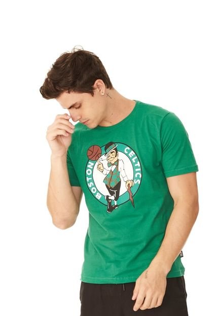 Camiseta NBA Estampada Boston Celtics Verde - Marca NBA