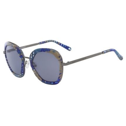 Óculos de Sol Diane Von Furstenberg DVF833S ADELINE 414/50 Azul - Redondo - Marca Diane Von Furstenberg