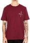 Camiseta Rusty Sleuth Vinho - Marca Rusty