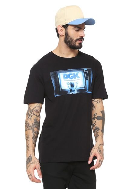 Camiseta DGK Static Preta - Marca DGK