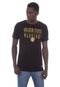 Camiseta Mitchell & Ness Estampada Defense Golden State Warriors Preta - Marca Mitchell & Ness