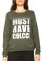 Moletom Fechado Colcci Must Have Verde - Marca Colcci