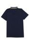 Camisa Polo Milon Infantil Lettering Azul-Marinho - Marca Milon