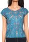 Blusa Cativa Estampada Verde - Marca Cativa