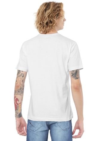 Camiseta HD Estampada Swirl Branca