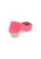 Scarpin Comfortflex Laço Rosa - Marca Comfortflex