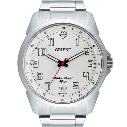 Relógio Masculino Quartz Orient Prata  MBSS1154A S2SX Prata - Marca Orient