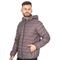 Jaqueta Bomber Puffer Nylon Peluciada Masculina Lisa Capuz - Marca Zafina