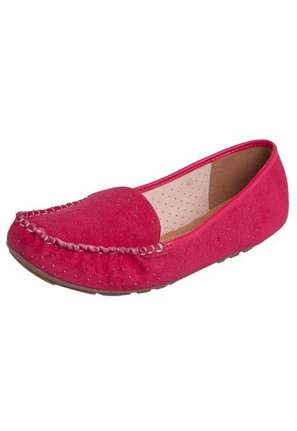 Mocassim Vizzano Furadinho Rosa - Marca Vizzano