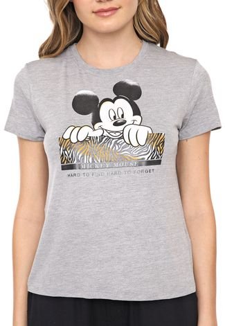 Blusa Cativa Disney Mickey  Branco