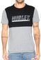 Camiseta Hurley Race Cinza/Preto - Marca Hurley