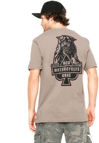 Camiseta MCD Motorcycles Bege