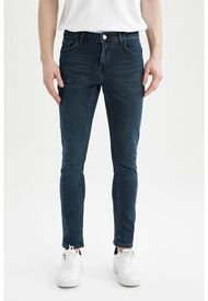 Jeans DeFacto Carlo Azul - Calce Skinny