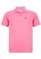 Camisa Polo Aleatory Clean Rosa - Marca Aleatory