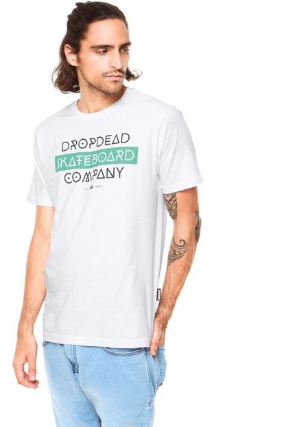 Camiseta Drop Dead Metric Branca - Marca Drop Dead