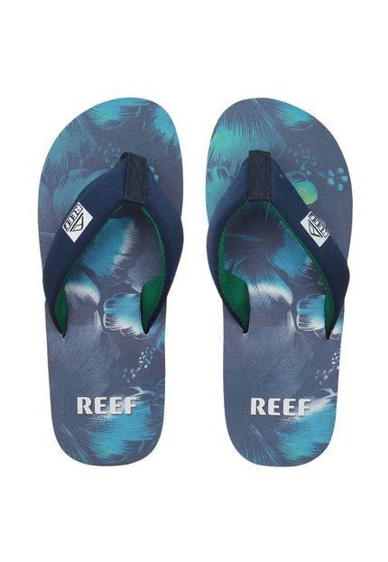Chinelo Reef Mc Clurg Ht Print-B Azul - Marca Reef