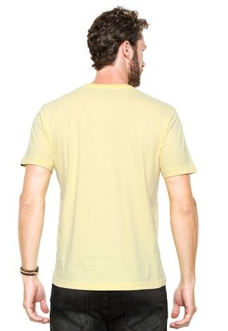 Camiseta O'Neill Estampada Amarela