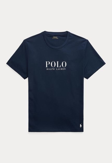 Camiseta Polo Ralph Lauren Reta Pijama Azul - Marca Polo Ralph Lauren