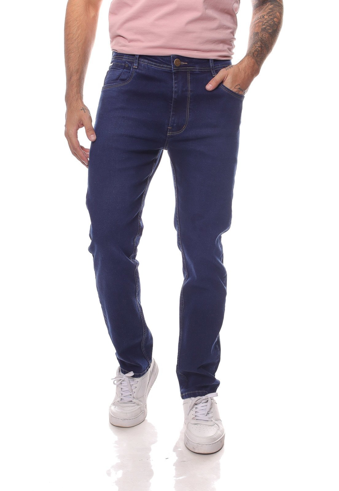 Calça Confort Jeans Masculina Crocker - Marca Crocker