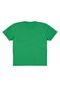 Camiseta Básica Oversize Juvenil Feminina com Manga Curta Gloss Verde - Marca Gloss
