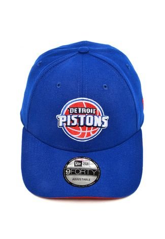 Boné New Era Snapback 940 Detroit Pistons NBA Azul-Marinho