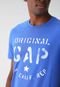 Camiseta GAP Reta Logo Azul - Marca GAP