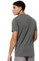 Camiseta Masculina Slim Fitness Básica Cinza - Marca Slim Fitness